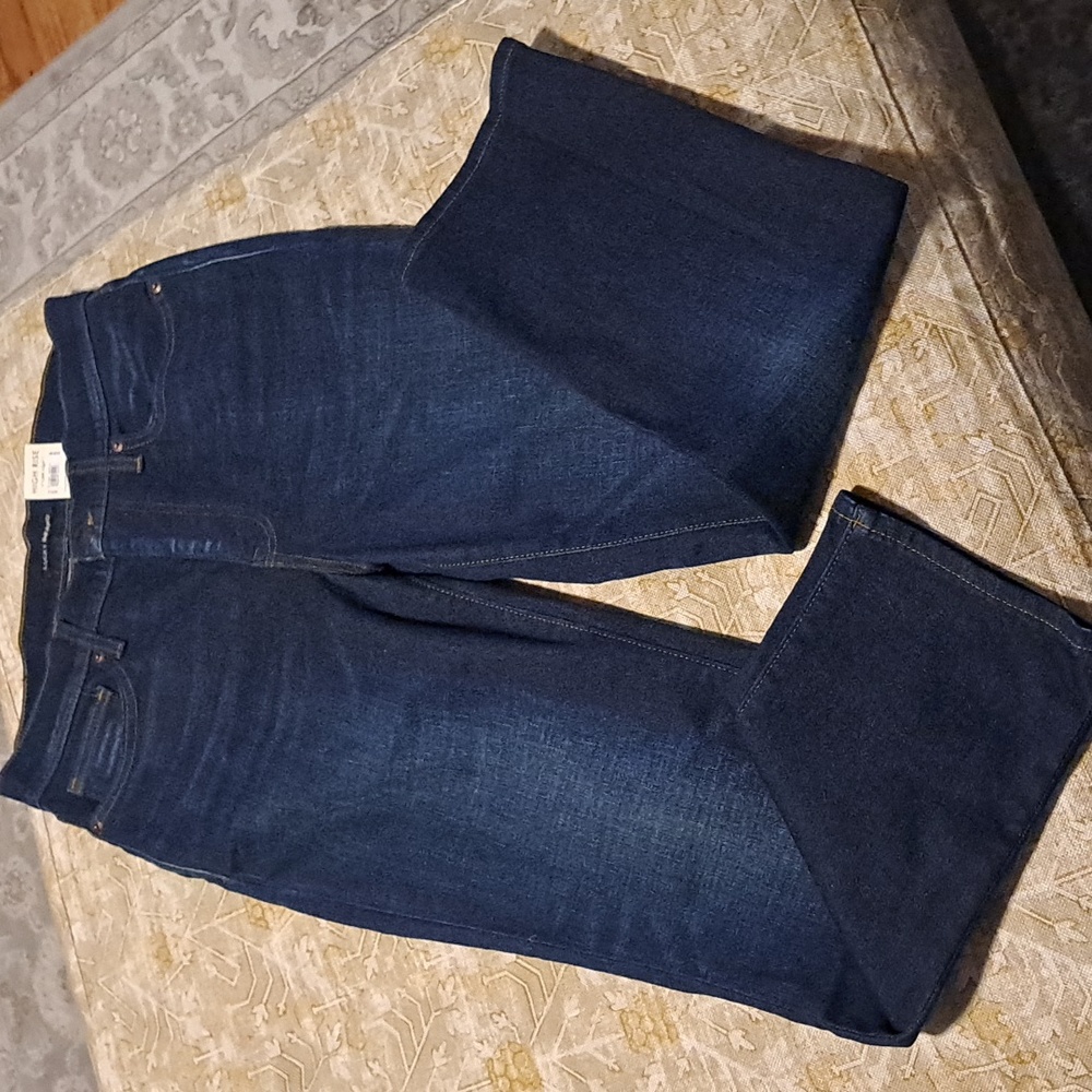 Lucky Brand Women Dark Indigo Jeans. High Rise Straight 12/31A  New W/Tags. - Picture 4 of 6